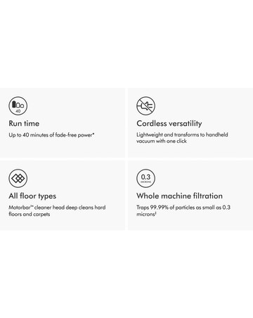 Dyson V8 Advanced Cordless Vacuum Cleaner, Silver/Nickel