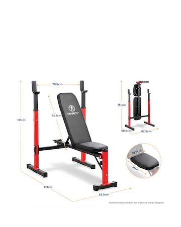Marcy MWB-5511 Standard Weight Bench