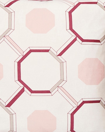 Trellis Chain Satin Cushion Cover