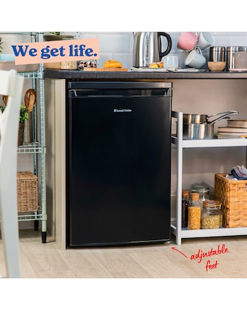 Russell Hobbs RH85UCLF552E1B 85cm Under Counter Fridge - Black - E Rated