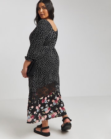 Joe Browns Lace Insert Maxi Dress
