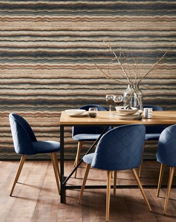 Klara Velvet Pair of Dining Chairs