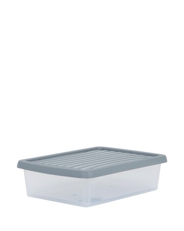Wham 8L Stackable Box & Lid 3Pk