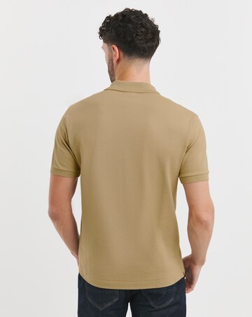 Lacoste Classic Beige Short Sleeved Polo