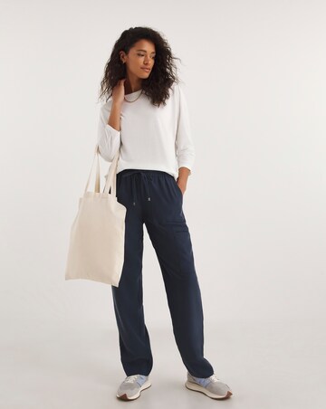 Blue/White 2 Pack 3/4 Dolman Sleeve Tops