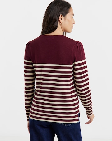 Stripe Crew Neck Jumper