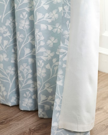 Catherine Lansfield Brooke Floral Curtain