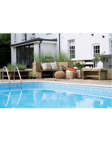 Forest Linear Corner Planter 160cm