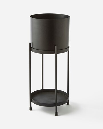 Gray & Osbourn Metal Planter with Stand