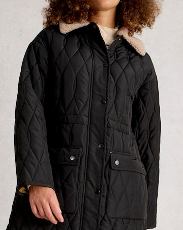 White Stuff Nolan Quilted Coat