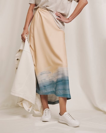 Julipa Mock Wrap Skirt