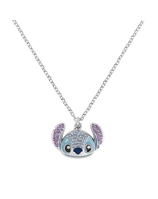 Stitch Silver Plated Necklace