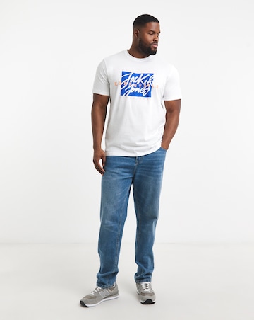 Jack & Jones Colton Logo T-Shirt - White