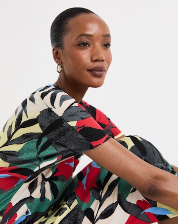 Great Value Soft Touch Midi T-Shirt Dress