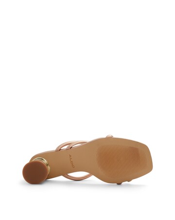 Aldo Edawen Block Heel Mules D Fit