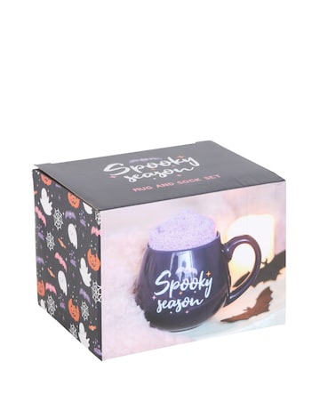 Spooky Season Mug and Socks Set