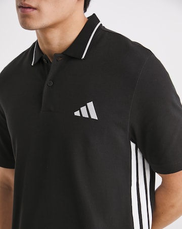 adidas 3 Stripes Pique Polo