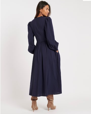 Nobodys Child Navy Starlight Midi Dress