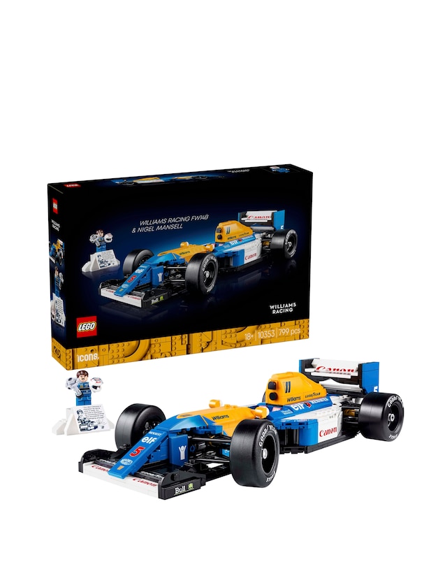 LEGO Icons Williams Racing FW14B Formula1 with Nigel Mansell 10353