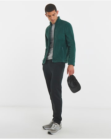 Microfleece Full Zip Jacket-Green