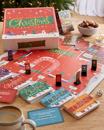 The Ultimate Christmas Board Game and Trivia Cards - 2 pack set