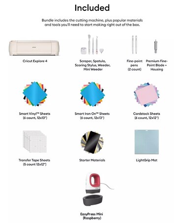 Cricut Explore 4 Deluxe Bundle