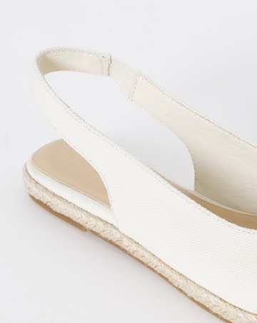 Sherelle Espadrille Flat Slingback Shoes - Extra Wide Fit (EEE)