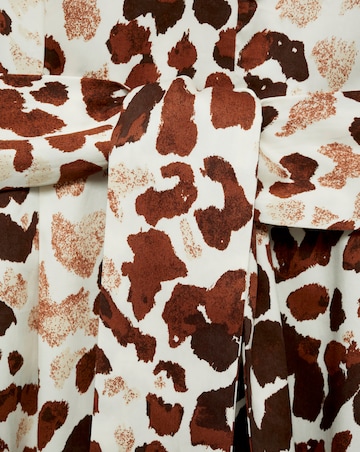 Mango Animal Print Dress