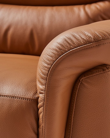 Dunne Faux Leather Power Recliner 3 Seater