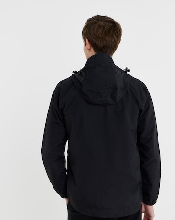 Lyle & Scott Zip Through Hooded Jacket - Jet Black