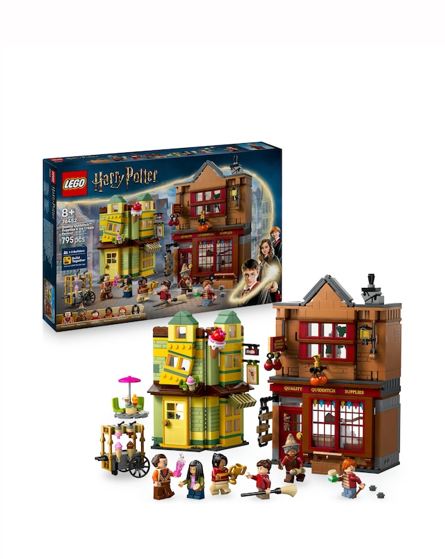 LEGO Harry Potter Quality Quidditch Supplies & Ice Cream Parlour, Diagon 76452