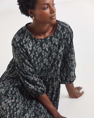 Long Sleeve Smock Dress