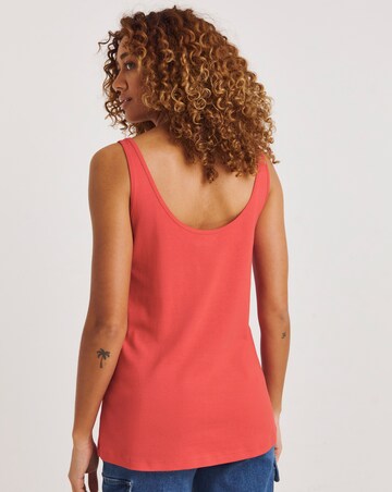 Coral Reversible Vest