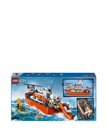 LEGO City Coast Guard Rescue Boat & Helicopter