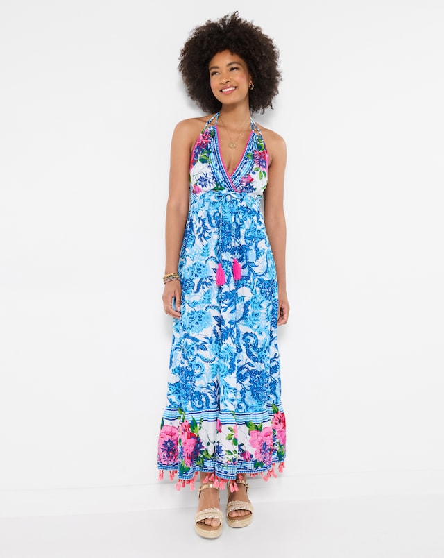 Joe Browns Arabella Sequin and Embroidered Maxi Dress Petite