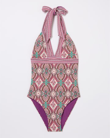 Fatface Cody Detail Paisley Swimsuit