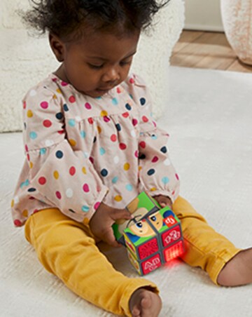 Fisher-Price Laugh & Learn Puppy's Activity Cube Learning Toy