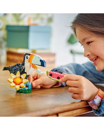 LEGO Creator 3in1 Wild Animals: Tropical Toucan Figure 31173