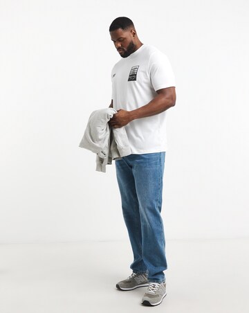 Jack & Jones Oasis Crew Neck T-Shirt - White Multi