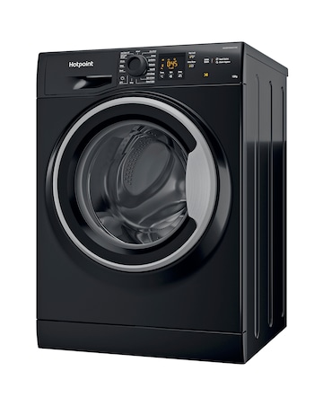 Hotpoint NSWM 1046 BS UK 10kg, 1400rpm, Washing Machine - Black + Install