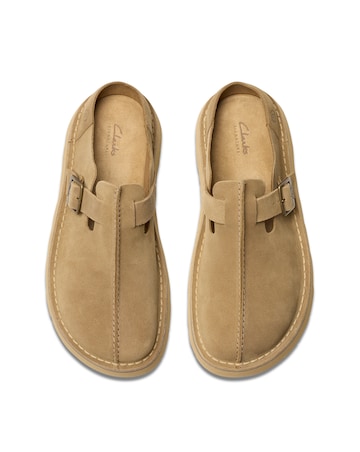 Clarks Solsbury Mules - Dark Sand