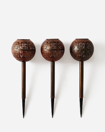 LuxOrb Damasque Stake Light 3 Pack