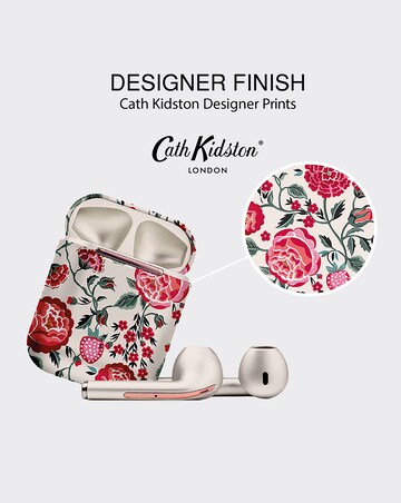 VQ Wren Wireless Earbuds - Cath Kidston Strawberry Garden
