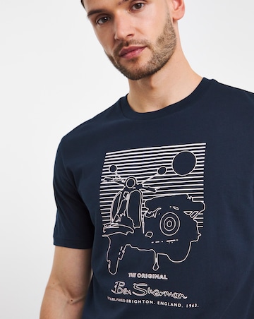 Ben Sherman Summer Scooter T-Shirt