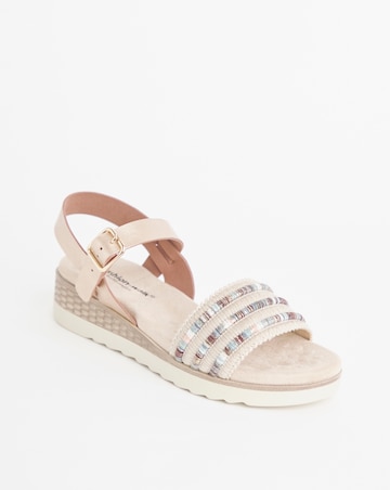 Cushion Walk Weave Sandals EEE Fit