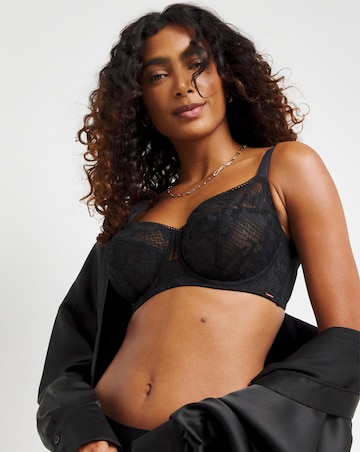 Dorina Jamie Full Cup Wired Non Pad Bra Black