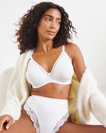 Pretty Secrets (3 Pack) New Claire Cotton Moulded Full Cup Wired Bras (B-E)