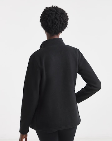 Zip Up Slim Fleece Jacket