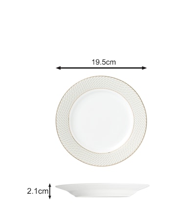 Waterside Diamond 20 Piece Dinner Set