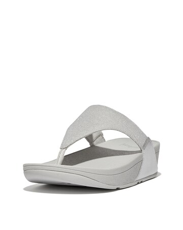 Fit Flop Lulu Shimmer Toe-Post Sandals Standard Fit